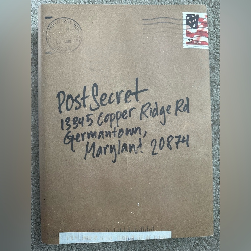 PostSecret: Extraordinary Confessions from Ordinary Lives hardcover book